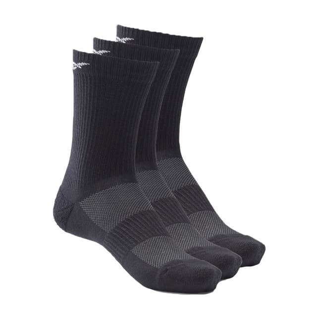 Шкарпетки Reebok Te Mid Crew Sock 3P чорні GH0415