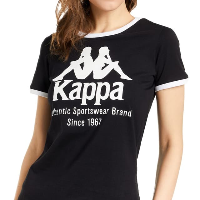 Футболка женская Kappa T-shirt черная 110738-99