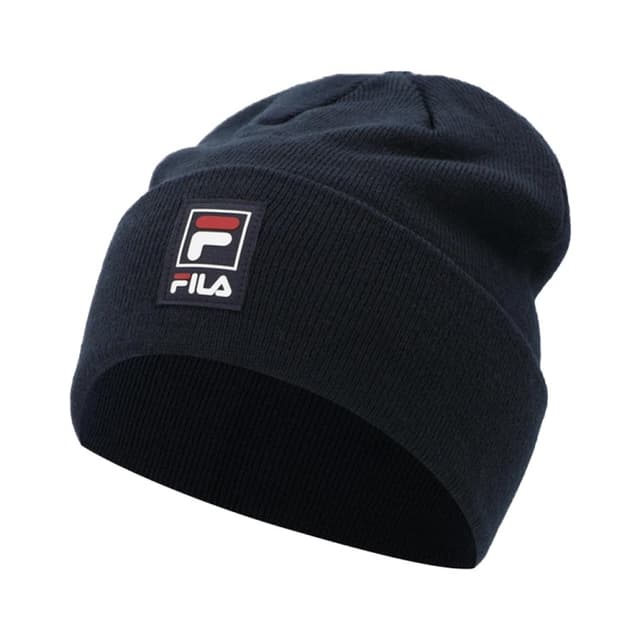 Шапка унисекс Fila  темно-синяяя 116029-Z4