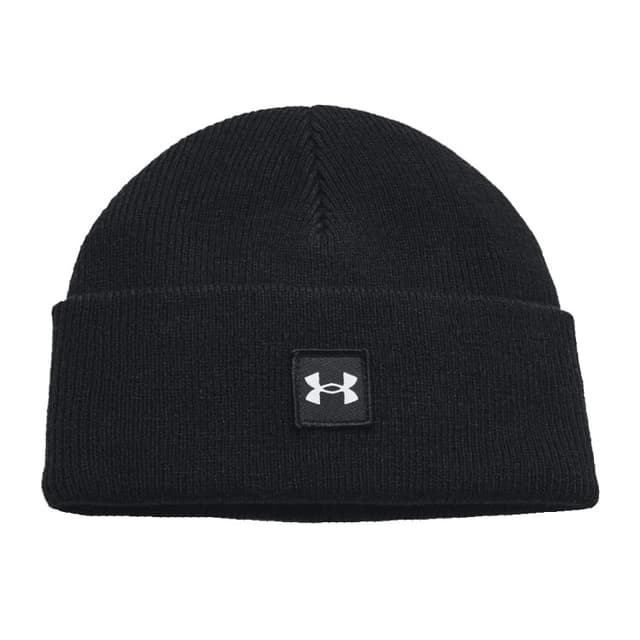 Шапка чоловіча Under Armour UA Halftime Shallow Cuff чорна 1379990-001