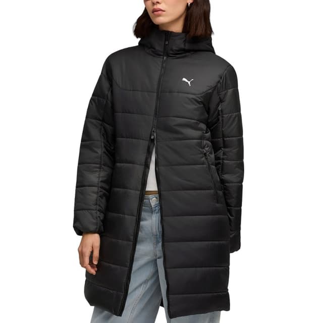 Куртка жіноча Puma ESS Hooded Padded Parka чорна 68523201