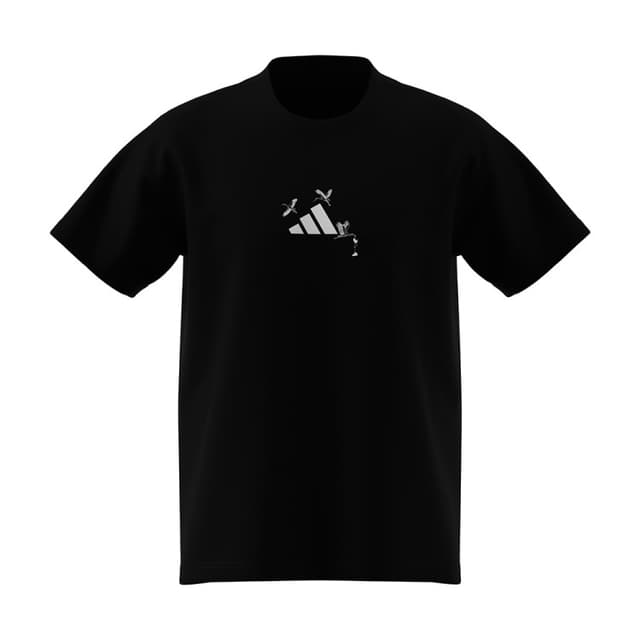 Футболка Adidas UKRAINE STORK черная LF2631