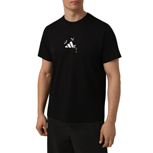 Футболка Adidas UKRAINE STORK чорна LF2631
