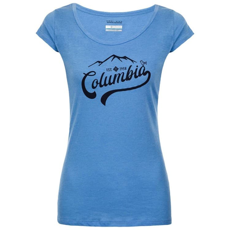 Футболка жіноча Columbia  Outdoor Play Tee синя 1837871-450