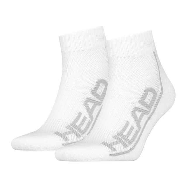 Носки HEAD PERFORMANCE QUARTER 2P UNISEX белые 791019001006