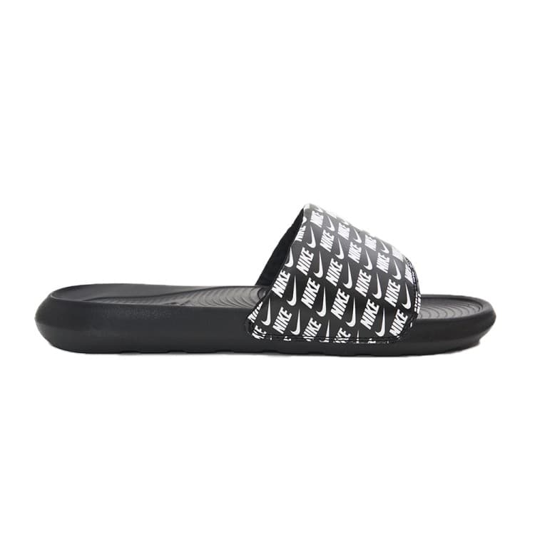 Пляжне взуття чоловіче Nike NIKE VICTORI ONE SLIDE PRINT чорне CN9678-006