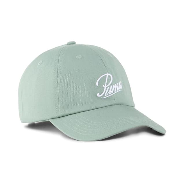 Бейсболка Puma ESS SCRIPT LOGO Dad Cap зеленая 02599603