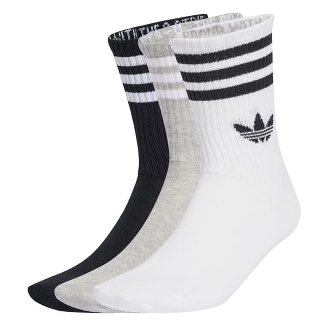 Шкарпетки Adidas 3S CREW S 3P мультиколір JV7403