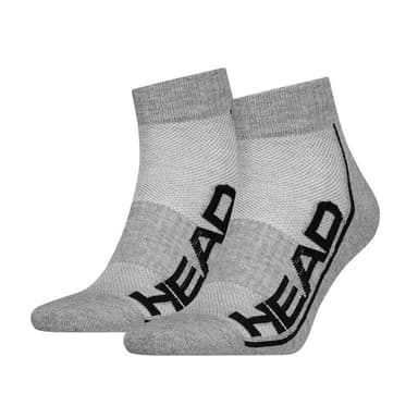 Носки HEAD PERFORMANCE QUARTER 2P UNISEX сірі 791019001008