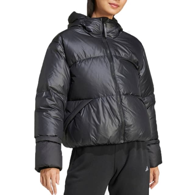 Куртка женская Adidas W BIG BAFFLE J черная IV9771