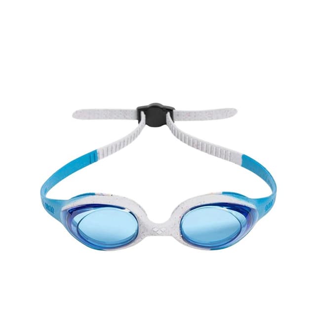 Очки для плавания детские Arena SPIDER JR голубые 92338-903