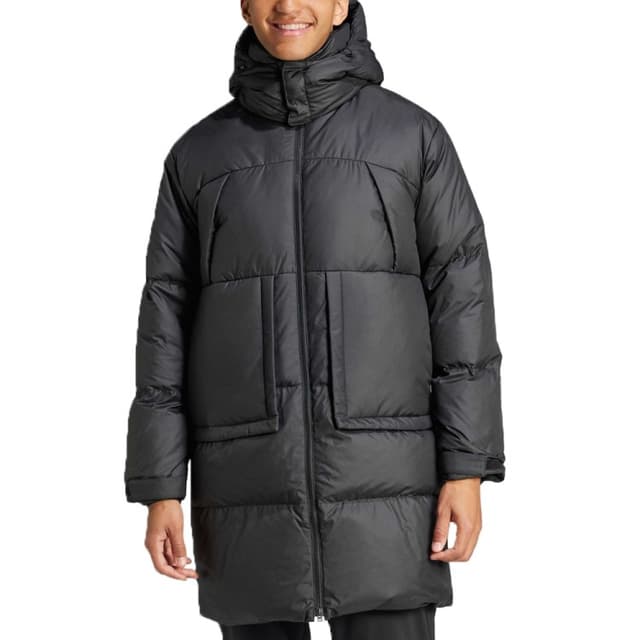 Куртка мужская Adidas BIG BAFFLE C черная IV9775
