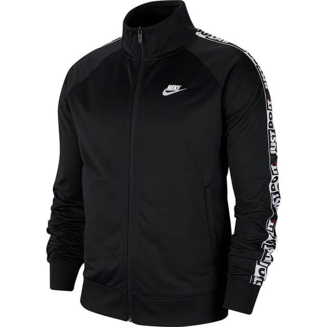 Толстовка чоловіча Nike M NSW JDI JKT PK TAPE AS чорна CJ4782-010 