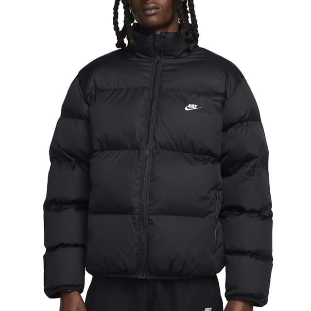 Куртка мужская Nike M NK CLUB PUFFER JKT черная FB7368-010