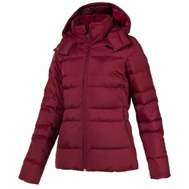 Куртка женская Puma ESS 400 DOWN HD JACKET бордовая 85166218