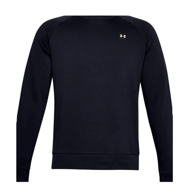 Толстовка мужская Under Armour Ua Rival Fleece Crew черная 1357096-001