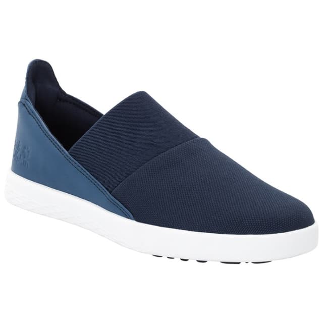 Кроссовки женские Jack Wolfskin AUCKLAND SLIPPER LOW W синие 4033561-1910