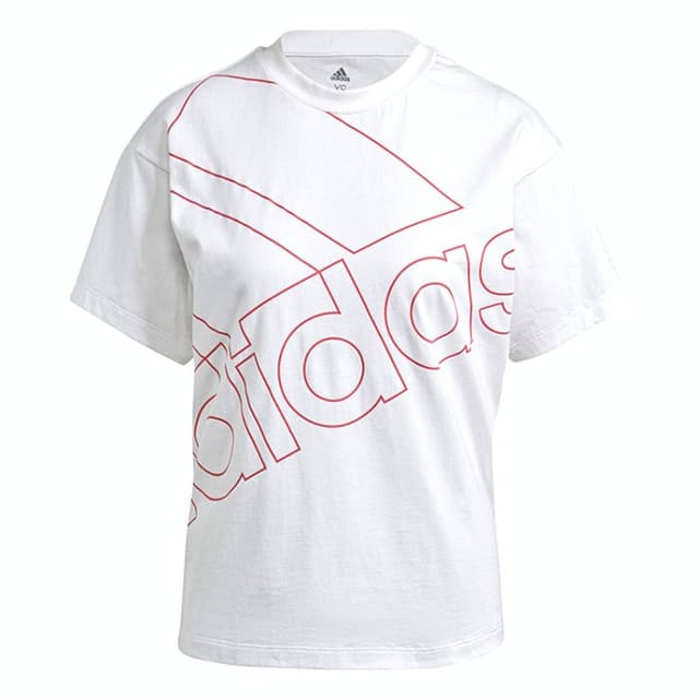 Футболка женская Adidas W Fav Q1 T белая GM5573