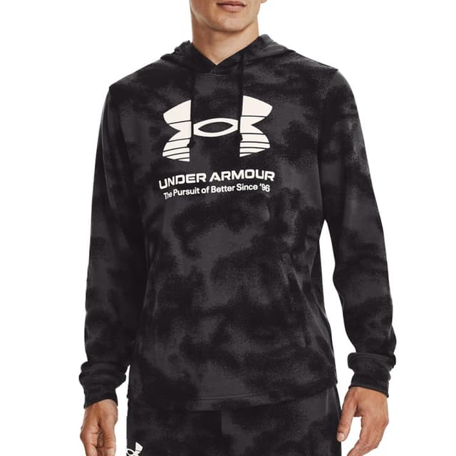 Толстовка чоловіча Under Armour UA Rival Terry Novelty HD сіра 1377185-001