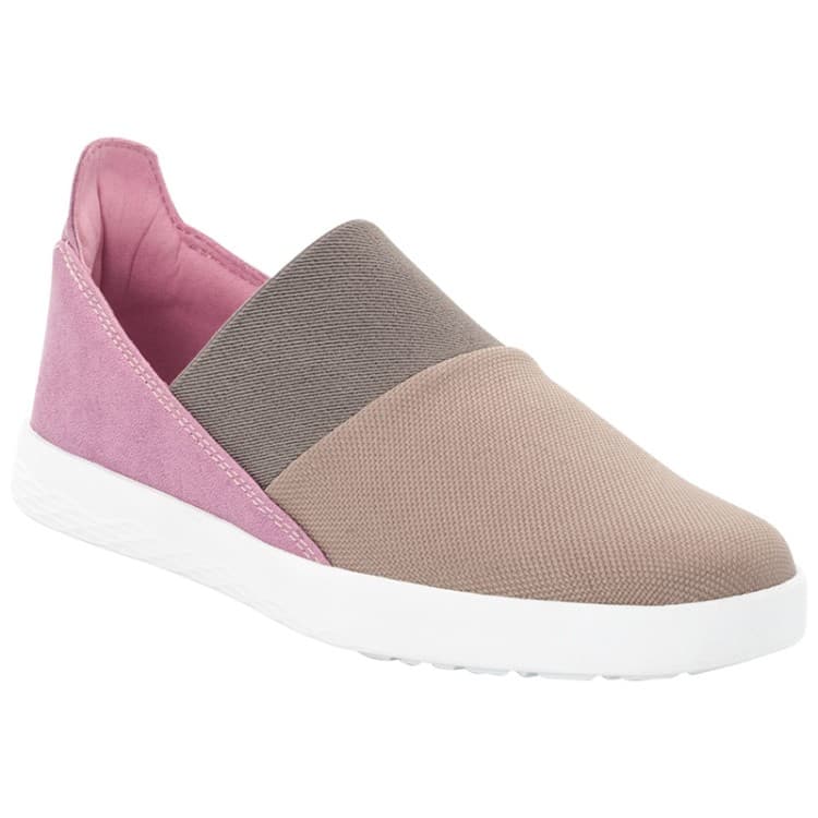 Кроссовки женские Jack Wolfskin AUCKLAND SLIPPER LOW W розовые 4033561-5041