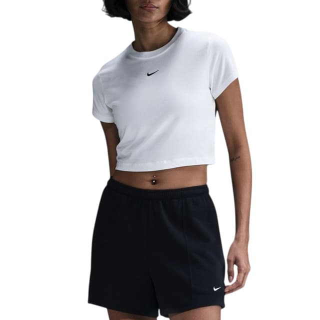 Футболка жіноча Nike W NSW NK CHLL KNT CRP біла HF9538-101