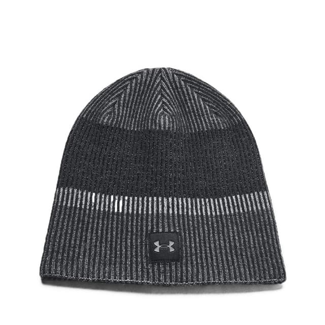 Шапка  Under Armour Launch Reflective Beanie чорна 1386648-001