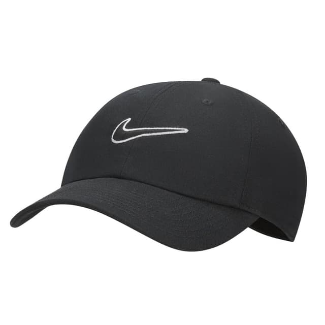 Бейсболка Nike U NK CLUB CAP U CB SWSH L черная FB5369-010