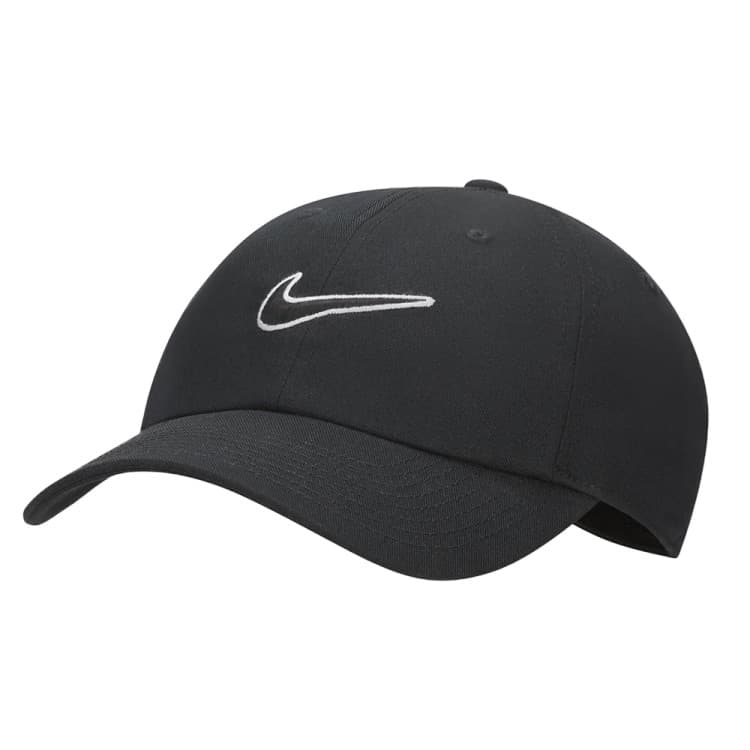 Бейсболка Nike U NK CLUB CAP U CB SWSH L черная FB5369-010