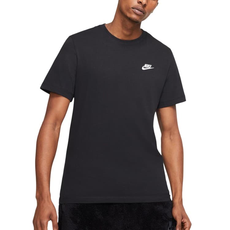 Футболка чоловіча Nike M NSW CLUB TEE чорна AR4997-013 