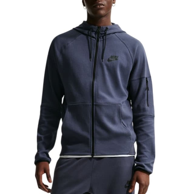 Толстовка чоловіча Nike M NSW TE FZ FLC HOODIE синя DD5284-437