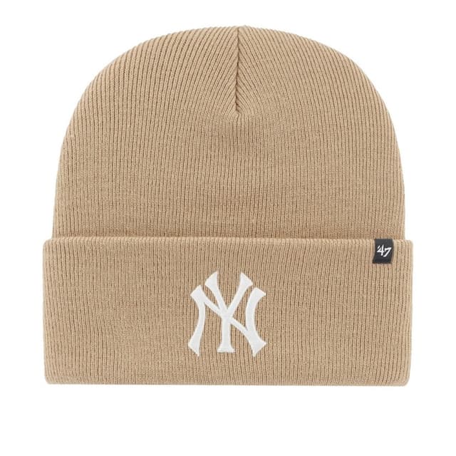 Шапка 47 Brand MLB NEW YORK YANKEES HAYMAKER бежевая B-HYMKR17ACE-KHB