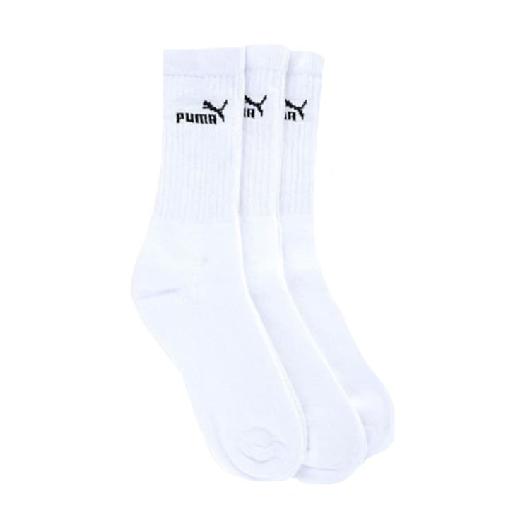 Носки   Puma ELEMENTS CREW SOCK 3P белые 88329602