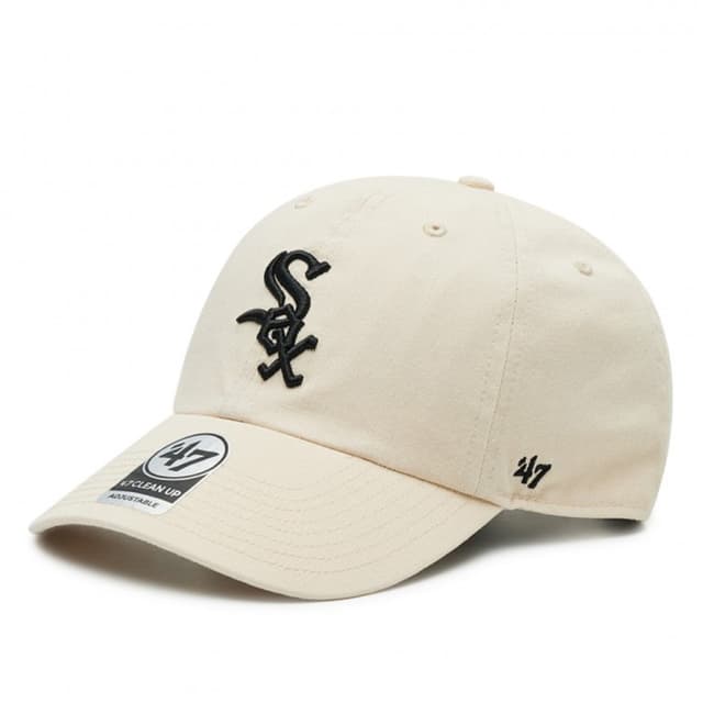 Бейсболка 47 Brand Chicago White Sox белая B-RGW06GWS-NTA
