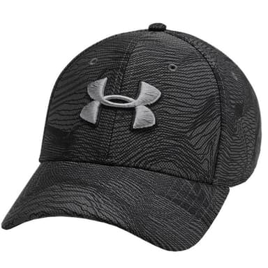 Бейсболка Under Armour Men's Printed Blitzing 3.0 черная 1305038-010