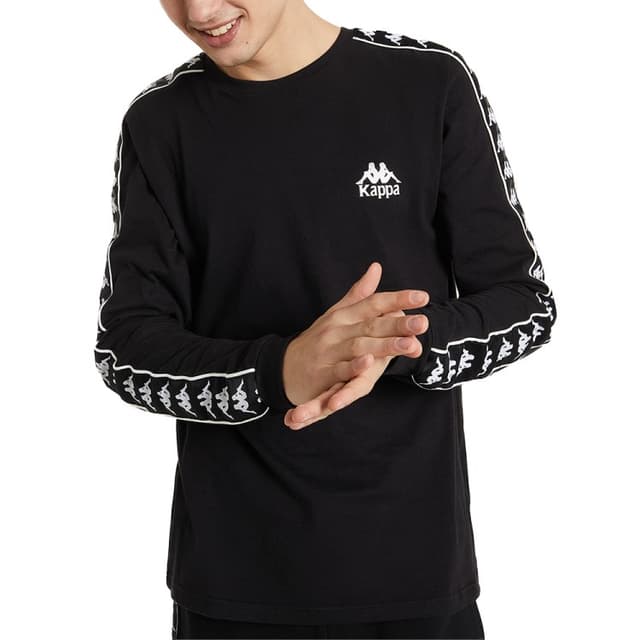 Футболка мужская Kappa черная 107211-99