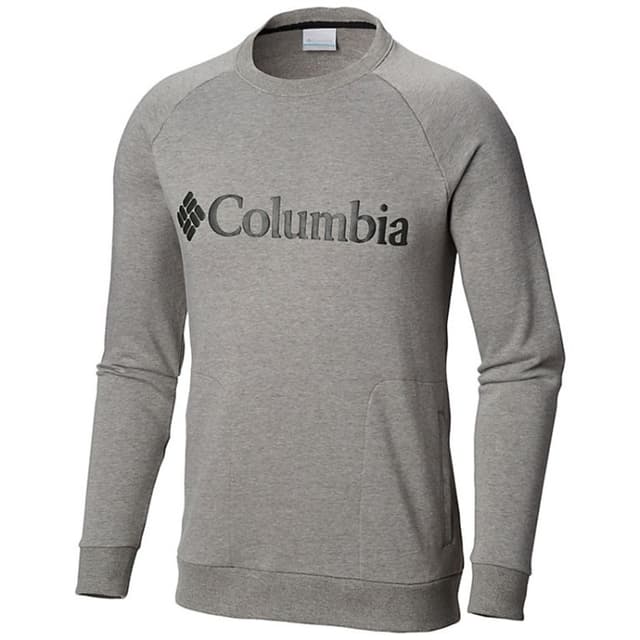 Толстовка мужская Columbia CSC M Bugasweat Crew серая 1840594-030
