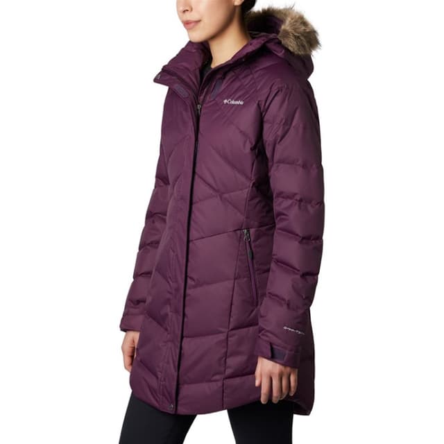 Куртка пуховая женская Columbia Lay D Down II Mid Jacket фиолетовая 1798431-522