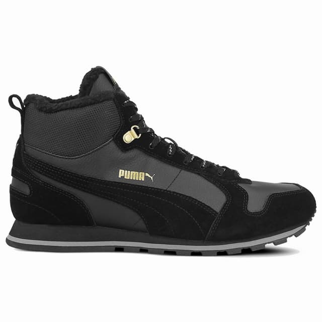 Ботинки мужские Puma ST Runner Mid Fur черные 36510201