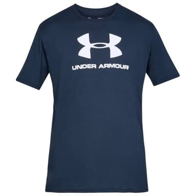 Футболка мужская Under Armour Sportstyle Logo Ss синяя 1329590-408