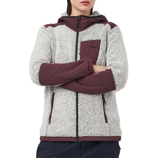 Джемпер жіночий Columbia ARCTIC CREST™ SHERPA FULL ZIP бордовий 2089031-607