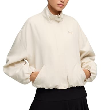 Вітрівка жіноча Puma Style Jacket молочна 63501687