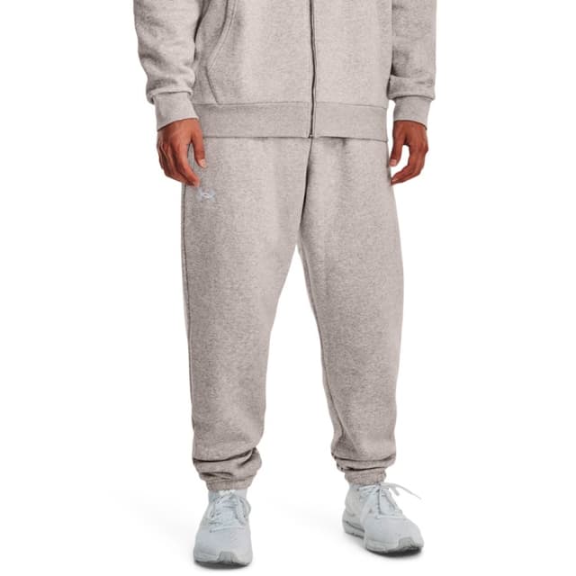 Брюки мужские Under Armour UA Essential Fleece Jogger серые 1373882-592