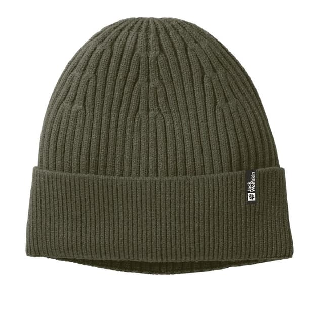 Шапка унисекс Jack Wolfskin COSY BEANIE зеленая 1909252-4341