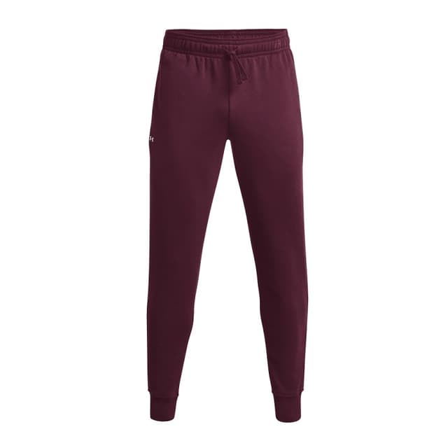 Брюки мужские Under Armour Ua Rival Fleece Joggers бордові 1357128-600