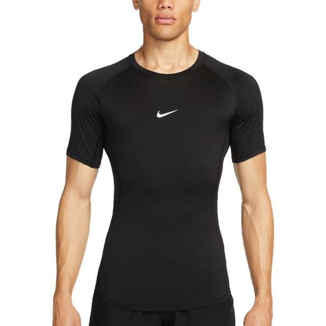 Футболка чоловіча Nike M NP DF TIGHT TOP SS чорна FB7932-010