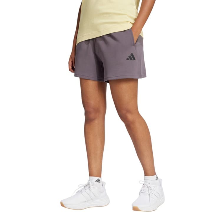 Шорты женские Adidas W FI SL SHO серые JE3998