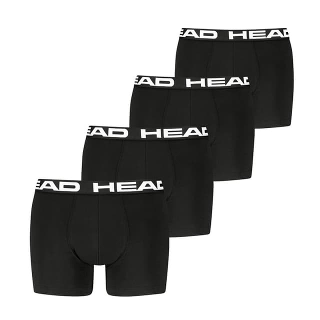Боксери чоловічі HEAD BASIC BOXER 4P чорні 701239388001