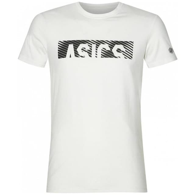 Футболка мужская Asics Esnt Diagonal Ss Top белая 2031A349-100