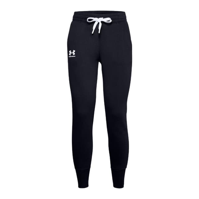 Брюки женские Under Armour Rival Fleece Joggers черные 1356416-001