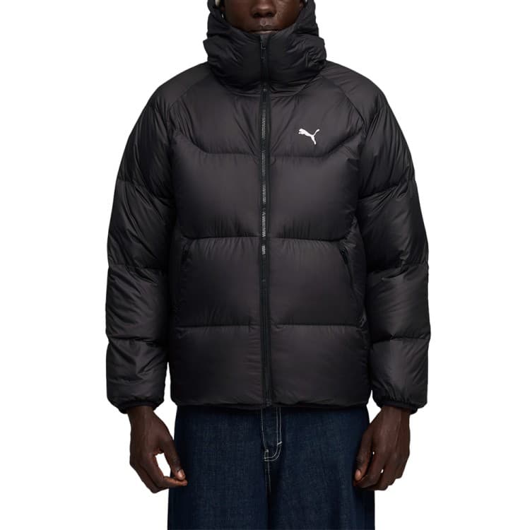 Куртка мужская Puma Hooded Down Puffer Jacket черная 68838201